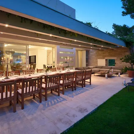 Luxury Beachfront Castello With Private Pool At The Promenade Zlatni Rat At The In - Brac Villa