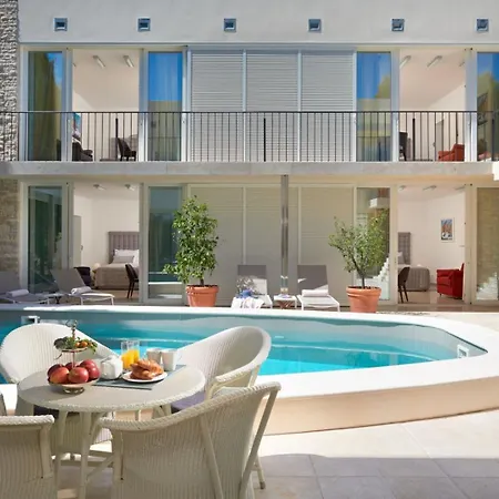 Luxury Beachfront Castello With Private Pool At The Promenade Zlatni Rat At The In - Brac Villa *